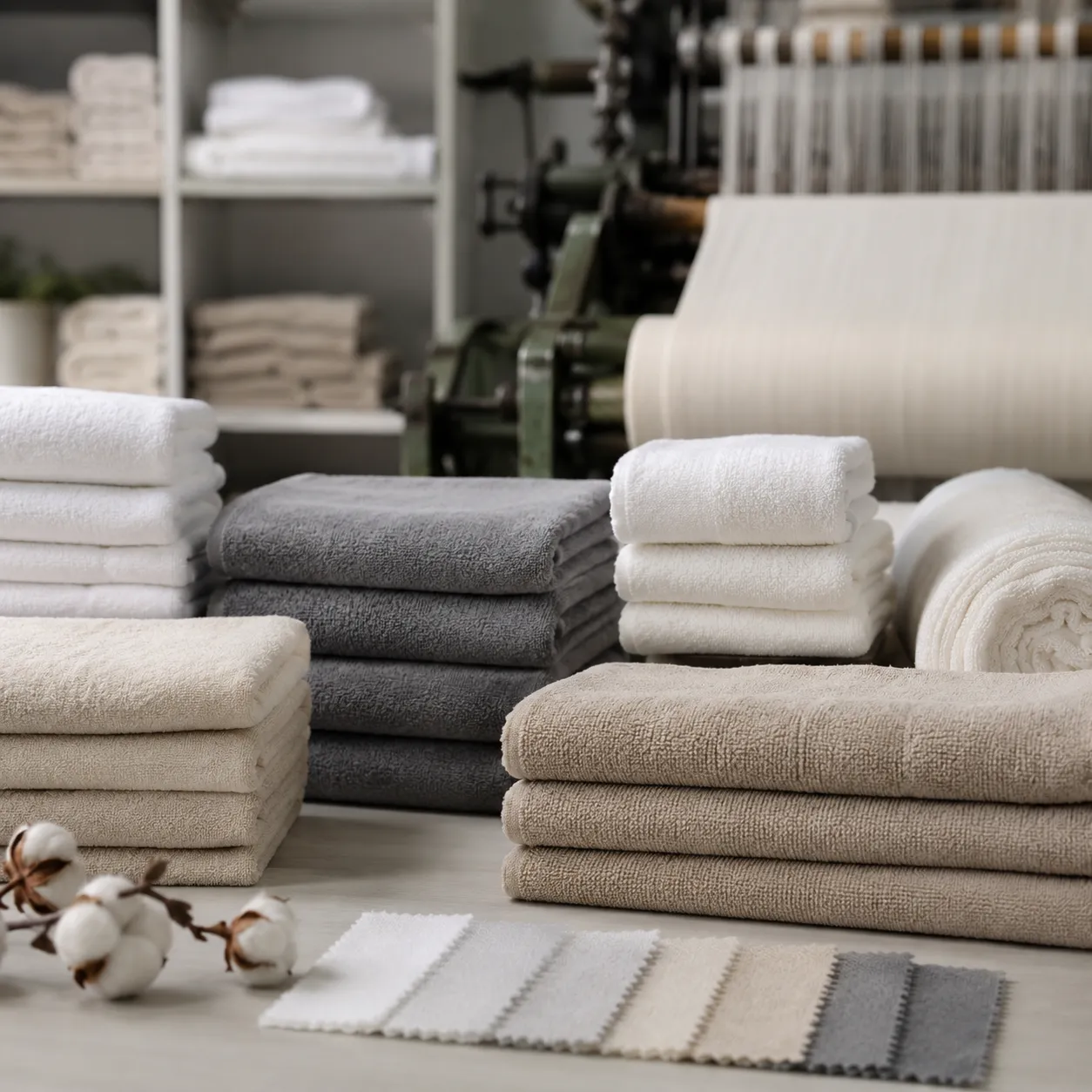 Factory review of a microfiber bath towels specification sheet for OEM production approval