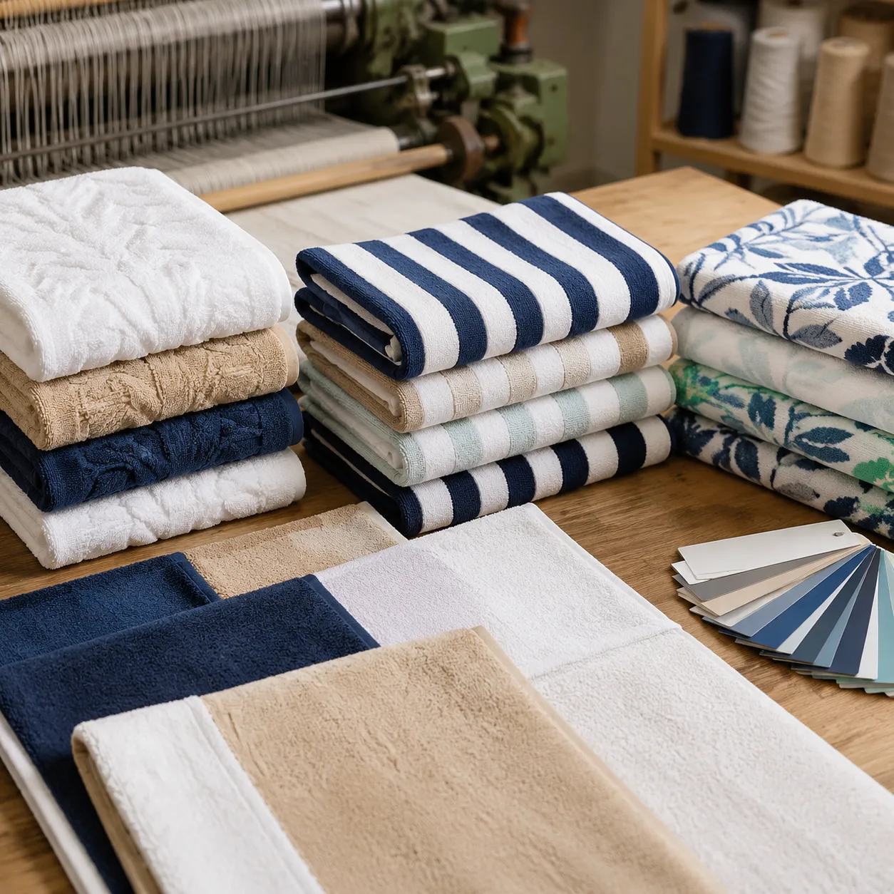 Custom beach towel bulk pricing model for resort and retail buyers comparing OEM cost tiers