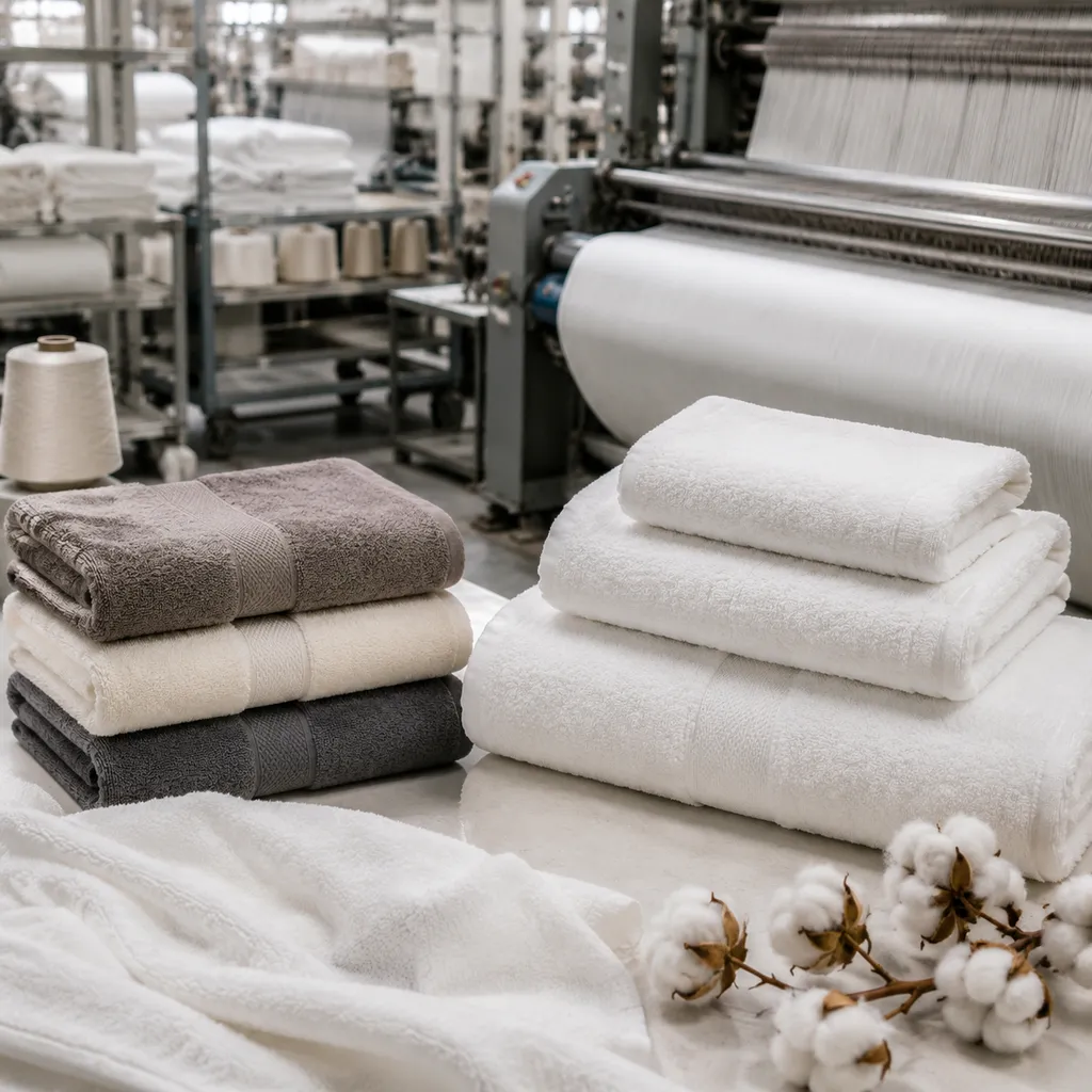Hotel bath towel factory audit checklist for verifying towel mill QC and export readiness
