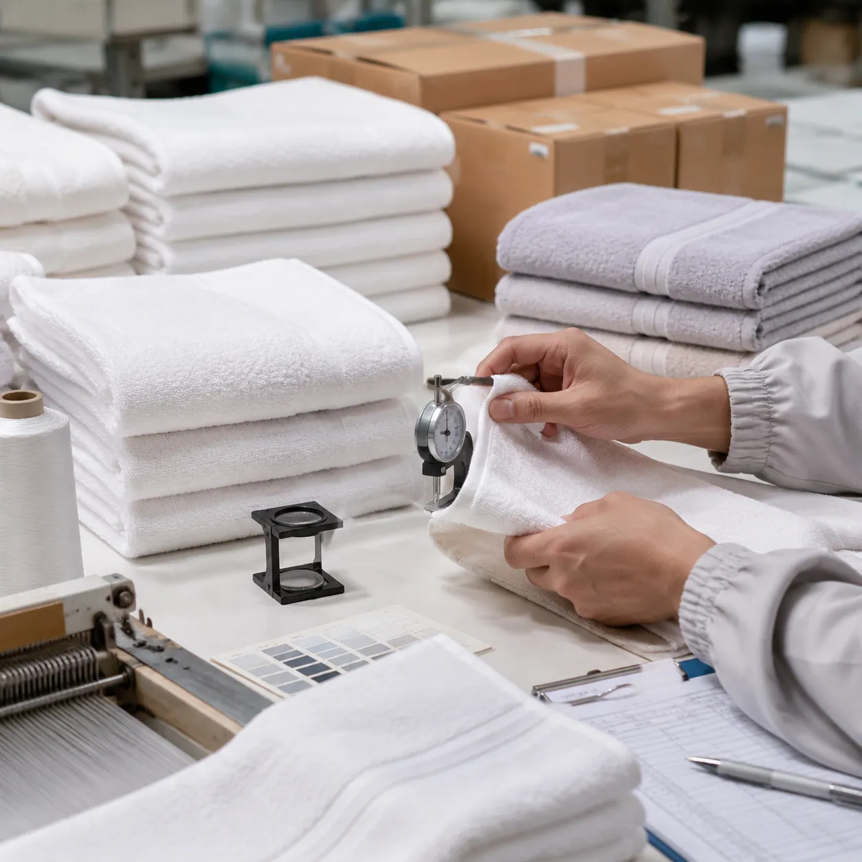 Packed cartons and folded custom rally towels lead-time and logistics planning for event orders