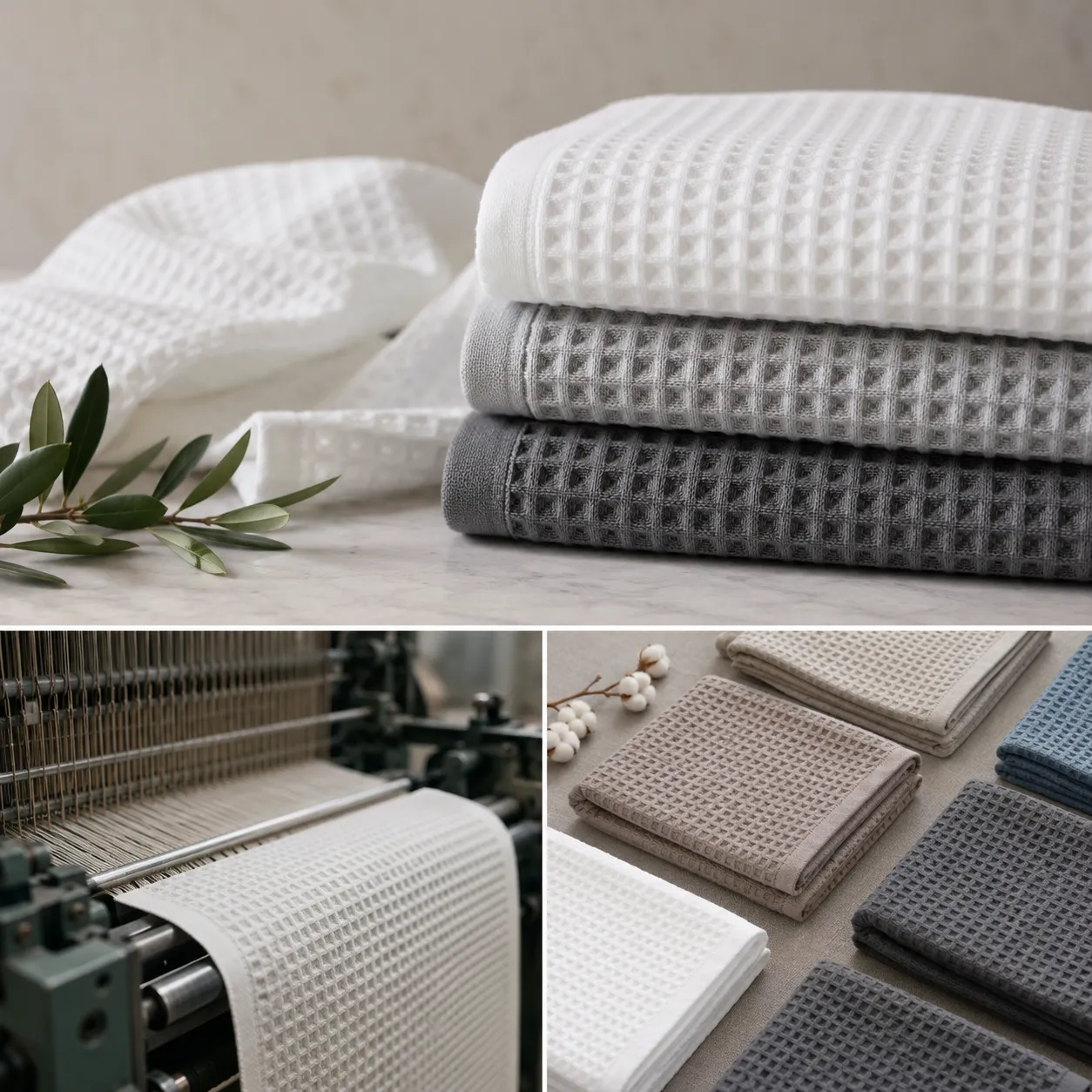 Waffle weave bath towel MOQ negotiation guide for hotel and private label buyers